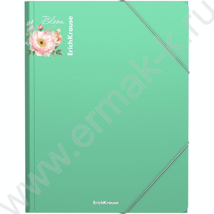 Папка на резинках Matt Pastel Bloom ассорти А4 | Фото 6