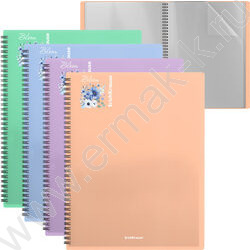 Папка  20 файлов Matt Pastel Bloom /ассорти /спираль | Фото 1