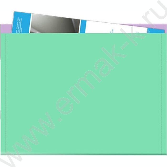 Папка-конверт на кнопке A5+ Matt Pastel Bloom, с дополнительным карманом /ассорти | Фото 2