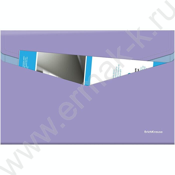 Папка-конверт на кнопке А4 Soft Manga, с дополнительным карманом /ассорти | Фото 2