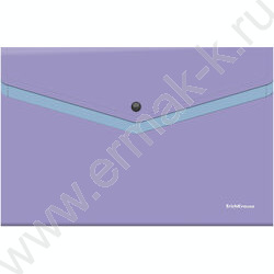 Папка-конверт на кнопке А4 Soft Manga, с дополнительным карманом /ассорти | Фото 4