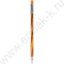 Ручка шар CANDY Glow синяя 0,7мм, круглый корпус ассорти, игольчатый наконечник | Фото 6