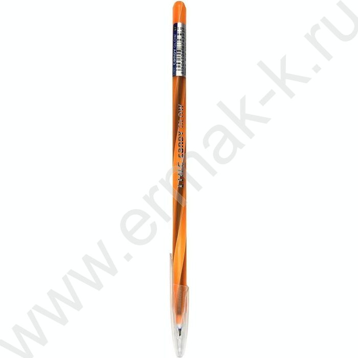 Ручка шар CANDY Glow синяя 0,7мм, круглый корпус ассорти, игольчатый наконечник | Фото 6