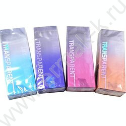 Ластик белый синтетический 54*19,6*10,5мм "Degrade" /прямоугольный /тонированный /индив. упаковк | Фото 1