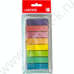 Набор самокл. этикеток-закладок  44*12мм /25л*8 дизайнов, Z-сложения /блистер | Фото 1