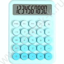 Калькулятор DD-3 /150*145*20мм /голубой деграде, 8 разряд | Фото 1