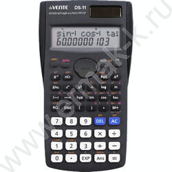Калькулятор DS-11, разрешен для ОГЭ, ЕГЭ /240функций /двустрочный /черно-белый, 10+2 разряд NEW | Фото 1
