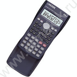 Калькулятор DS-1, разрешен для ОГЭ, ЕГЭ /240функций /двустрочный /серо-синий, 10+2 разряд NEW | Фото 2