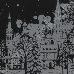 Набор д/творчества Скретчинг "Новогодний.Вечерний пейзаж" | Фото 5