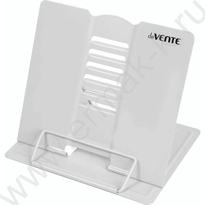 Подставка д/книг 15,4*15,2см "School Whity" /метал. окрашенная, противоскольз. ножки /белая | Фото 1