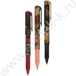 Ручка шар DreamWrite. Flora.Black night синяя 0,7мм 3вида | Фото 1