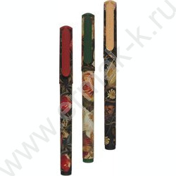 Ручка шар DreamWrite. Flora.Black night синяя 0,7мм 3вида | Фото 2