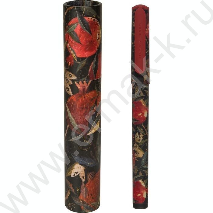 Ручка шар DreamWrite. Flora.Black night синяя 0,7мм 3вида | Фото 3