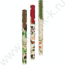 Ручка шар DreamWrite. Flora.Bloom flowers синяя 0,7мм 3вида | Фото 2