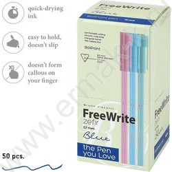 Ручка шар FreeWrite Zefir синяя 0,7мм | Фото 2