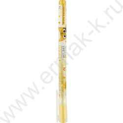 Ручка гелевая золото 0,8мм  UniWrite Котики делают нас счастливыми | Фото 3