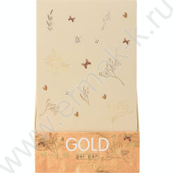 Ручка гелевая золото 0,8мм  UniWrite Котики делают нас счастливыми | Фото 5