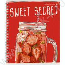 Тетрадь  80л А5+ клетка/спираль "My refresh" /глянец/ ассорти | Фото 2