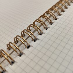 Блокнот  60л А6 спираль "Цветочная феерия" 70 г/м2 бежевая бумага | Фото 2