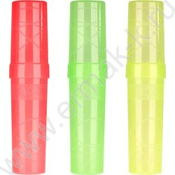 Пенал-тубус 195*45, неоновые цвета, ассорти | Фото 1
