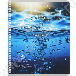 Тетрадь  48л клетка/спираль "Совершенная красота" /софт-тач/ ассорти | Фото 2