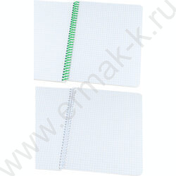 Тетрадь  48л клетка/спираль "Совершенная красота" /софт-тач/ ассорти | Фото 4