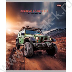 Тетрадь  80л клетка/спираль "Брутальные автомобили" ассорти | Фото 2