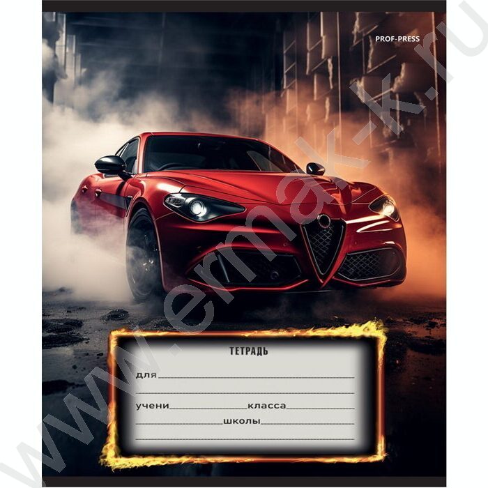Тетрадь  12л линейка "Авто и драйв" 5видов | Фото 4