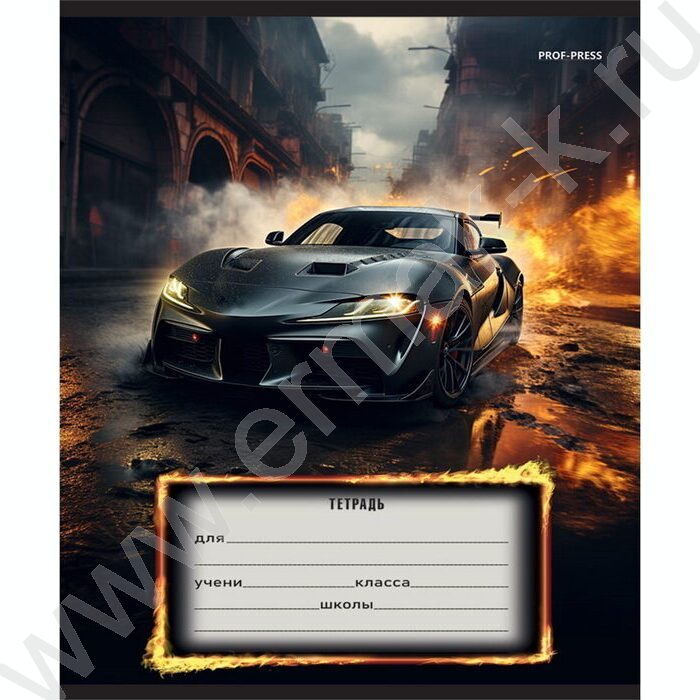 Тетрадь  12л линейка "Авто и драйв" 5видов | Фото 6