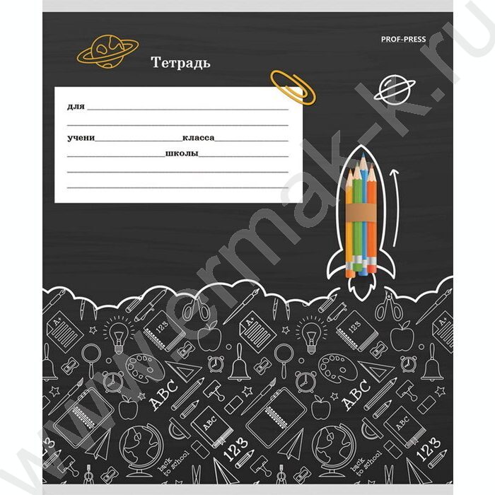 Тетрадь  12л линейка "Разнообразный микс" 5видов | Фото 6