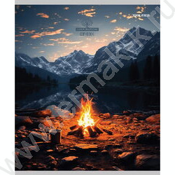 Тетрадь  48л клетка "Атмосферные виды" ассорти | Фото 4