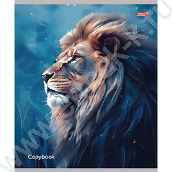 Тетрадь  48л клетка "Портрет зверя-1" ассорти | Фото 3