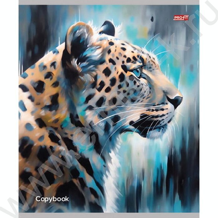 Тетрадь  48л клетка "Портрет зверя-1" ассорти | Фото 4