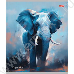 Тетрадь  48л клетка "Портрет зверя-1" ассорти | Фото 5