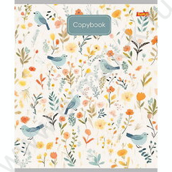 Тетрадь  48л клетка "Рисунки птичек" ассорти | Фото 2