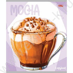 Тетрадь  48л клетка "Чашечка кофе" ассорти | Фото 5