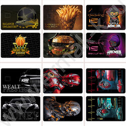 Наклейка на банковскую и транспортную карты с высечкой под чип "Ассорти" 48 дизайнов в блоке | Фото 5