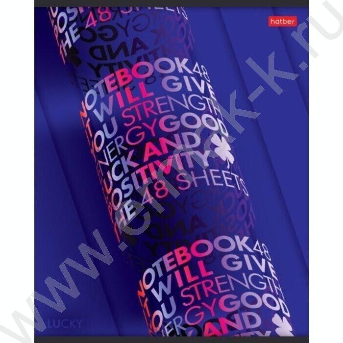 Тетрадь  48л клетка "TYPE IT" /металлизиров.картон/выб лак/ 5видов | Фото 2