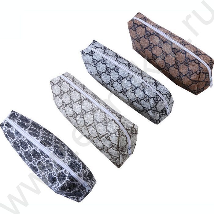 Пенал-косметичка молния "Swirl" ПВХ ассорти | Фото 1