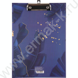 Клипборд А4 мат.ламин. с зажимом Gold Tropic | Фото 1