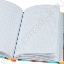 Зап. книжка  64л А6 тв.обл. "Девушка в очках" /глянц.лам/лён | Фото 3