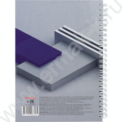 Зап. книжка 100л А5 спираль "Абстрактная геометрия-3" /глянец/ | Фото 3