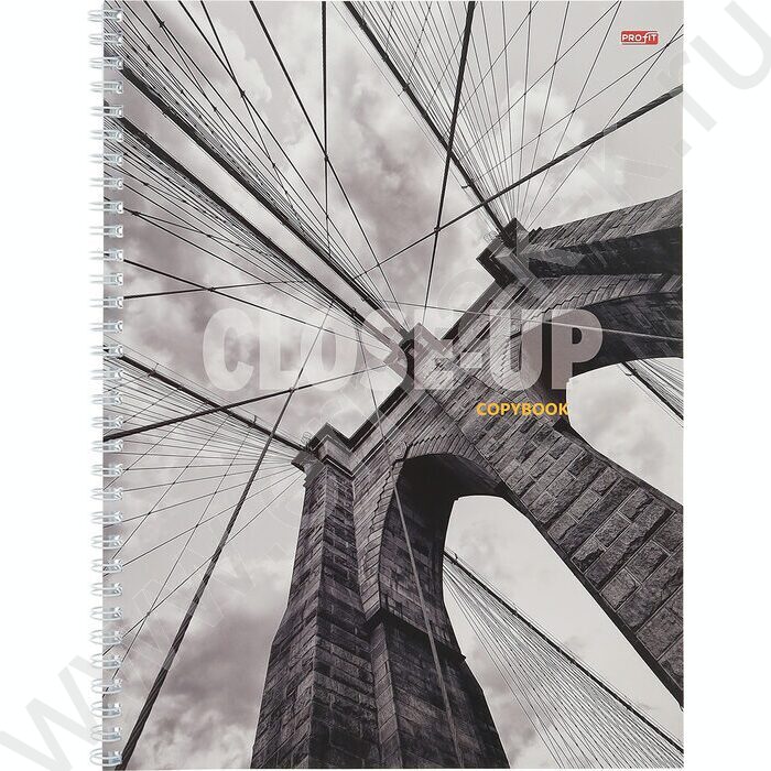 Тетрадь  60л А4 клетка/спираль "Тема города" | Фото 1