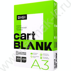 Бумага А3 200г/мкв 200л 145CIE% Cartblank "Digi" полноцветная печать | Фото 2