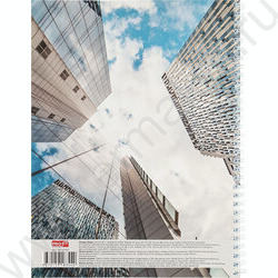 Тетрадь  80л А4 клетка/спираль "Городское небо" | Фото 3