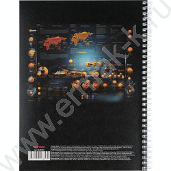 Тетрадь  96л А4 клетка/спираль "Автомобильная тематика" ассорти | Фото 4