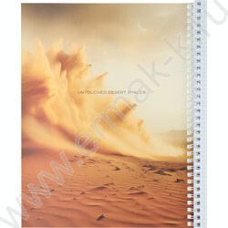 Тетрадь  96л А4 клетка/спираль "Природа пустыни" ассорти | Фото 2