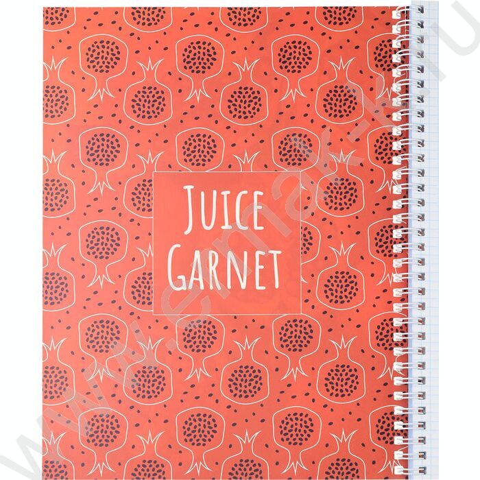 Тетрадь  96л А4 клетка/спираль "Яркие плоды" ассорти | Фото 2