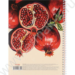 Тетрадь  96л А4 клетка/спираль "Яркие плоды" ассорти | Фото 4