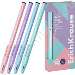 Ручка гелевая синяя 0,5мм  R-301 Gel Stick Pastel | Фото 1
